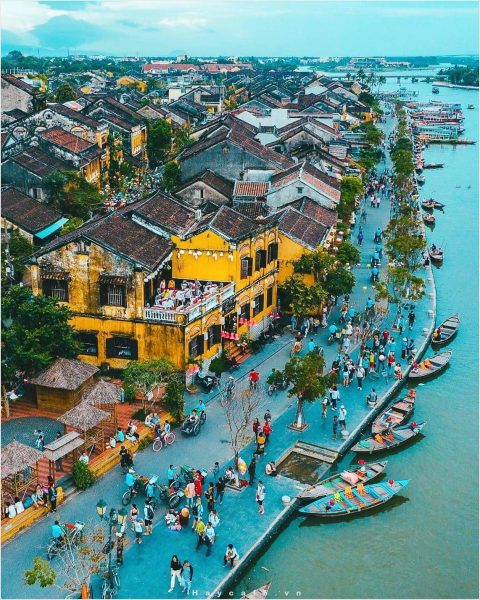 Hoi An is ranked 6th among the top travel destinations in the world.